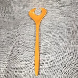 Danish Modern Style Egg Separator Dark  Yellow‎ Color 10"